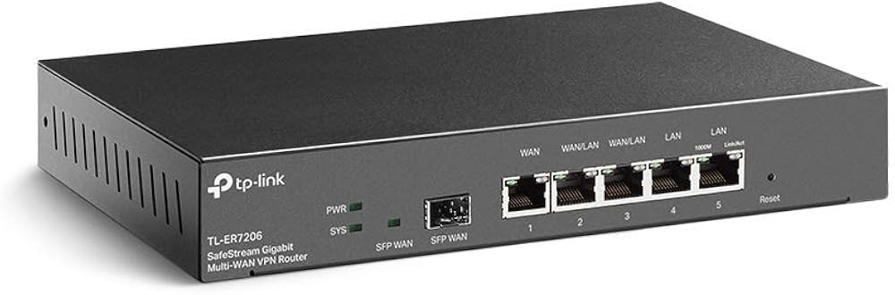 SafeStream Gigabit Multi-WAN VPN Router TP-LINK TL-ER7206